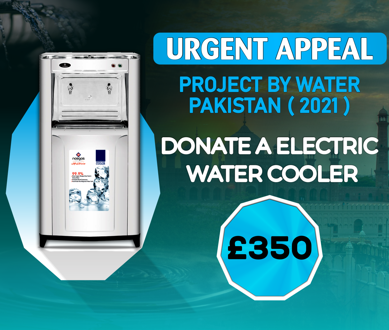 Donate A Electric Water Cooler