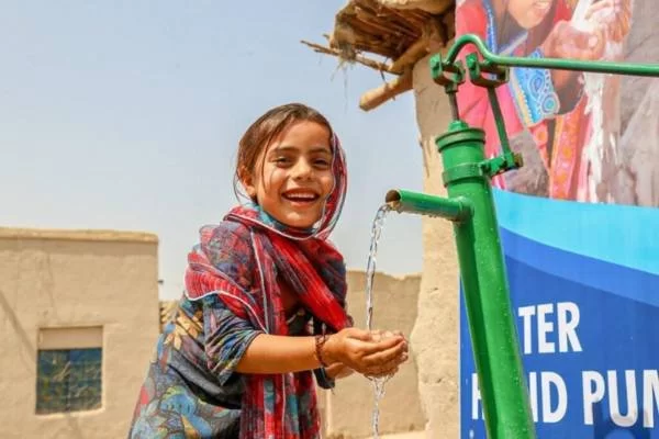 Clean water charity project