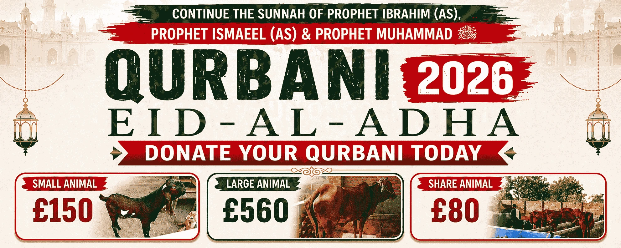 Qurbani donation campaign by Help Foundation UK