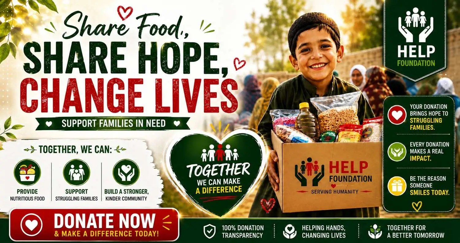 Food Parcel Appeal | Help Foundation UK Islamic Charity